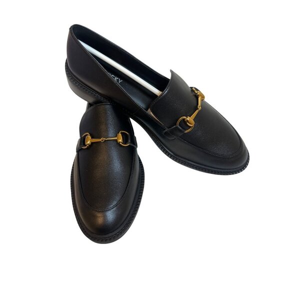 Lisa Vicky Womens Zany Loafers‎ Slip-On Shoes With Gold Accent, 10M - Picture 3 of 10